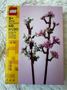 LEGO Cherry Blossom 40725 Botanical Collection Building Set 430 PCs New Sealed